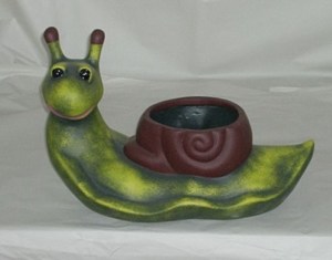 CARACOL COM VASO GRANDE